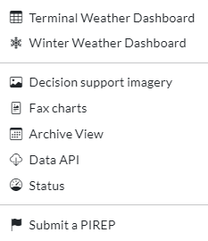 Tools dropdown